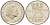 Нидерланды 25 центов 1979 Юлиана (1949-1980) KM 183 никель 112-1047