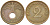 ГЕРМАНИЯ 2 РЕЙХСПФЕННИГА 1940 A KM 90, J. 362 бронза 261-1037