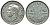 Австралия 3 пенса 1951 m, Георг VI (1937-1952), без букв KM 44 серебро 71-318