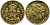 Филиппины 2 доллара 1946 Basso 250 (300) золото 00-000-00