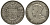 Новая Зеландия 1/2 кроны 1933 Георг V (1910-1936) KM 5 серебро 272-514