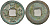 Китай 1 цянь (кэш) ND (1101-1106) Империя Сун (960-1279), северная сун (960-1127), Хуэй-цзун (1100-1126), вес 3,6 гр, диаметр 24 мм бронза 51-3817