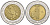 Мексика 1 песо 1998 KM 603 биметалл 87-726