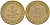 ФРГ 5 ПФЕННИГОВ 1984 D KM 107, J. 382 сталь плакированная латунью 4181-1021