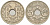 ФРАНЦИЯ 5 САНТИМОВ 1934 ТИП ЛИНДАЙЁ KM 875, LE FRANC 122.17 медно-никель 105-363