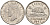 Канада 5 центов 1947 бобр Maple leaf, Георг VI (1936-1952) KM 39a никель 73-1243