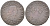 Франция, Шато-Рено двойной турнуа 1605-1614 Франсуа де Бурбон-Конти (1558-1614) Boudeau 1823 медь 4621-716