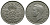 Великобритания 2 шиллинга (флорин) 1950 Георг VI (1936-1952) KM 878, Spink 4107 медно-никель 4607-711