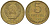 СССР 5 копеек 1991 ММД Y 129a, Schon 78 латунь 210-541