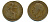 Великобритания 1 пенни 1919 Георг V (1910-1936) KM 810, Spink 4051 бронза 41-311