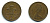 Великобритания 2 пенса 1971 Елизавета II (1952-2022) КМ 916, Spink 4235 (C1) бронза 4110-653