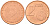 Нидерланды 2 евроцента 2004  КМ 235 сталь плакированная медью UNC   4160-1145
