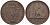 Бельгия 2 сантима 1873 Des Belges, Леопольд II (1865-1909) KM 35.1 медь 28-226