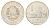 Румыния 1 лей 1963 трактор KM 90 сталь плакированная никелем UNC 4706-845