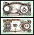 Биафра 1 фунт ND (1969) Пальма, герб Pick 5 a бумага UNC (пресс) 7523-21-2-2