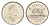 Канада 5 центов 2003 P, Елизавета II (1952-2022), бобр KM 182b сталь плакированная никелем UNC 4636-627
