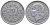 Франция 5 франков 1949 тип Лаврийе KM 888b.1, LE FRANC 339.17 алюминий 73-422