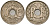 Франция 10 сантимов 1936 KM 866a, Le Franc 138.3 медно-никель 4143-1032