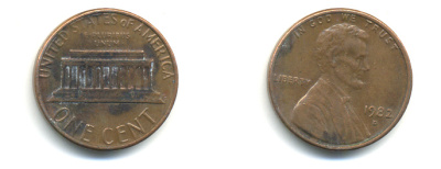 США 1 ЦЕНТ 1982 D, ЛИНКОЛЬН KM 201 медь цинк 179-356