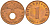 ГЕРМАНИЯ 1 РЕЙХСПФЕННИГ 1938 J KM 89 J 361 бронза 3718-167