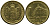Сербия 1 динар 2005 KM 39 никель латунь 4547-749
