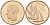 Бельгия 20 франков 1992 Belgie KM 160 никель бронза UNC 189-1011