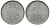 ФРГ 1 МАРКА 1974 F KM 110, J. 385 медно-никель aUNC 72-837