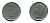 БЕЛЬГИЯ 1 ФРАНК 1952 BELGIQUE KM 142.1 медно-никель 25-1412