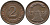 ГЕРМАНИЯ 2 РЕНТПФЕННИГА 1924 E J 307, KM 31 бронза UNC 66-719
