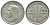 Австралия 3 пенса 1950 m, Георг VI (1937-1952), без букв KM 44 серебро 71-239