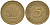 ФРГ 5 пфеннигов 1970 F KM 107, J. 382 сталь плакированная латунью 4514-536