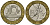 Франция 10 франков 1991 тип Гений Бастилии KM 964.1, Le Frank 375.6 биметалл 4135-545