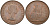 Великобритания 1 пенни 1966 Елизавета II (1952-2022) KM 897, Spink 4157 бронза 4574-244