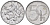 ЧЕХИЯ 50 ГЕЛЛЕРОВ 1993 KM 3.1 алюминий 4381-617