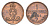 Ганновер 1 пфенниг 1861 B, Георг V (1851-1866) KM 233, AKS 156, J. 90 медь    4658-1062