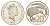 Новая Зеландия 20 центов 1986 тираж 10.000 экземпляров KM 62 медно-никель PROOF 413-723