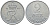 ДАНИЯ 2 ЭРЕ 1966 C;S, ФРЕДЕРИК IX (1947-1972) KM 840,2 цинк 202-712
