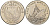 Сомалиленд 5 долларов 1998 крушение "Титаника" X 2 медно-никель UNC 11-082-33