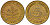 ФРГ 5 пфеннигов 1979 G J.382, KM 107 сталь плакированная латунью    4598-1023