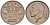 БЕЛЬГИЯ 50 САНТИМОВ 1958 BELGIE, БОДУЭН I (1951-1993) KM 149.1 бронза 214-164