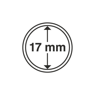Капсулы круглые – 17 мм, упаковка 10 шт. 100017