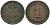 Германия 1 пфенниг 1916 Вильгельм II (1888-1918) KM 10, J. 10 медь 4608-256