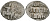 ВЕЛИКОЕ КНЯЖЕСТВО МОСКОВСКОЕ ДЕНГА 1535 - 1547 ИВАН IV ВАСИЛЬЕВИЧ, МОСКОВСКИЙ МОНЕТНЫЙ ДВОР, 0,36 ГР ГиК №48 серебро 262-1263