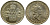 Великобритания 2 фунта 1989 Елизавета II (1952-2022), 300 лет "Биллю о правах" Англии KM 960, Spink 4312 (K2) никель латунь 4179-1141