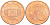 Мальта 5 евроцентов 2008 KM 127 сталь плакированная медью  UNC 4606-714