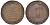 ФРГ 1 пфенниг 1950 F KM 105, J.380 сталь плакированная медью 4174-442
