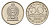 Шри-Ланка 50 центов 1975 KM 135.1 медно-никель UNC 4670-1151