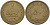 ИРАН 50 ДИНАРОВ 1937 ГОД 1316 KM 1142 алюминиевая бронза 100-235