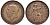Великобритания 1/2 пенни 1930 Георг V (1910-1936) KM 837, Spink 4058 бронза 4122-737