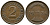 ГЕРМАНИЯ 2 РЕНТЕНПФЕННИГА 1924 E KM 31, J.307 бронза 86-1716
